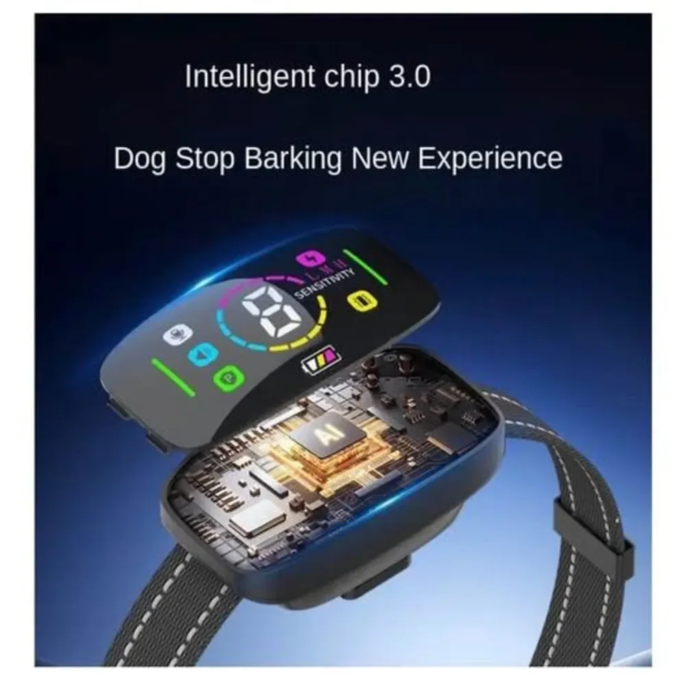 Smart AI Bark Collar for Small Medium & Large Dogs